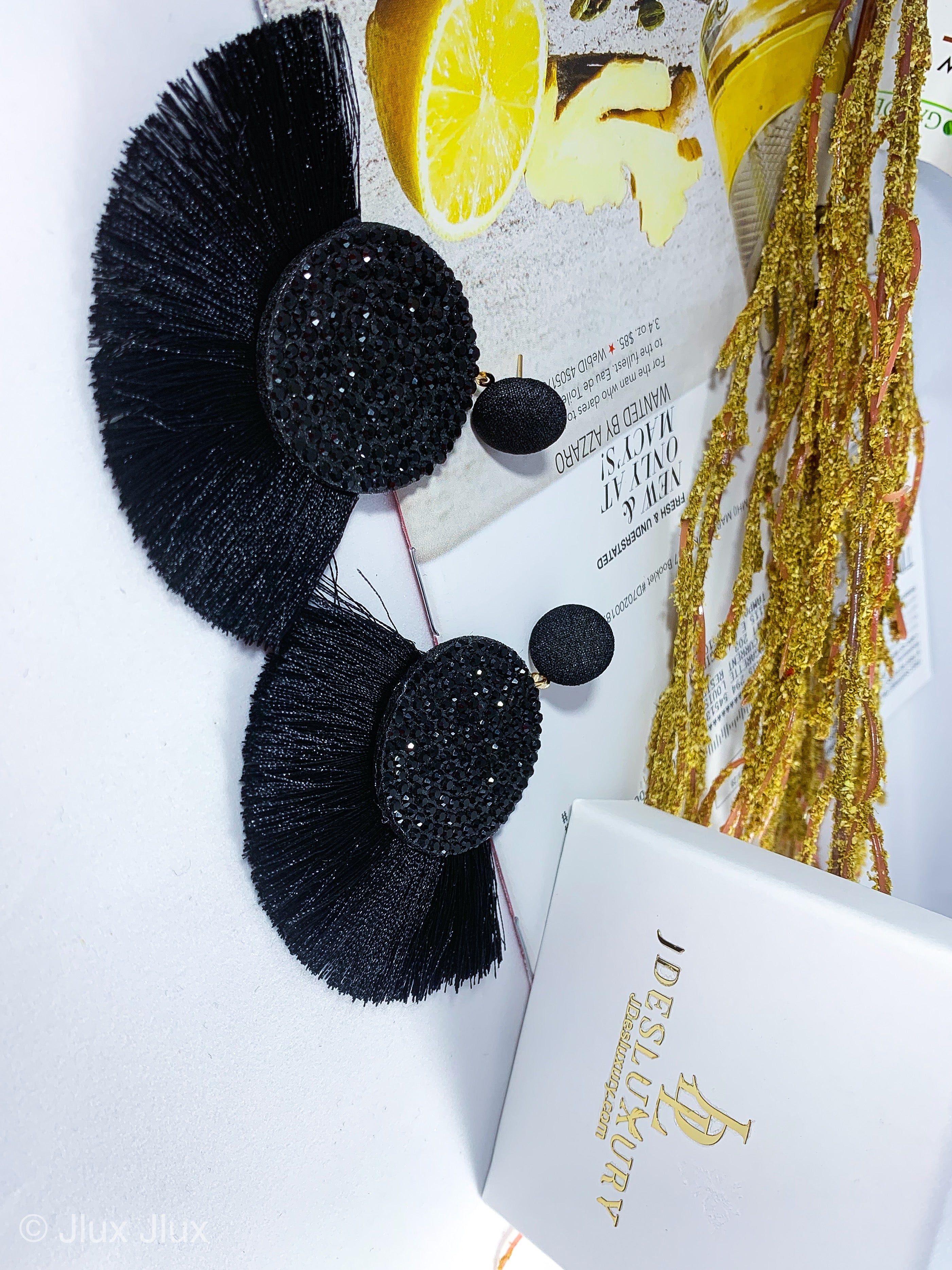 Boho Bohemian Tassel Drop Earrings
