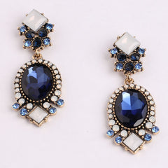 Fashion Earring color blue