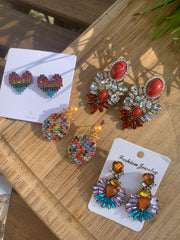 Christmas earrings