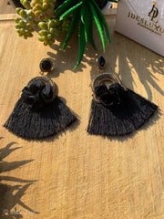SUNSET BLACK EARRINGS