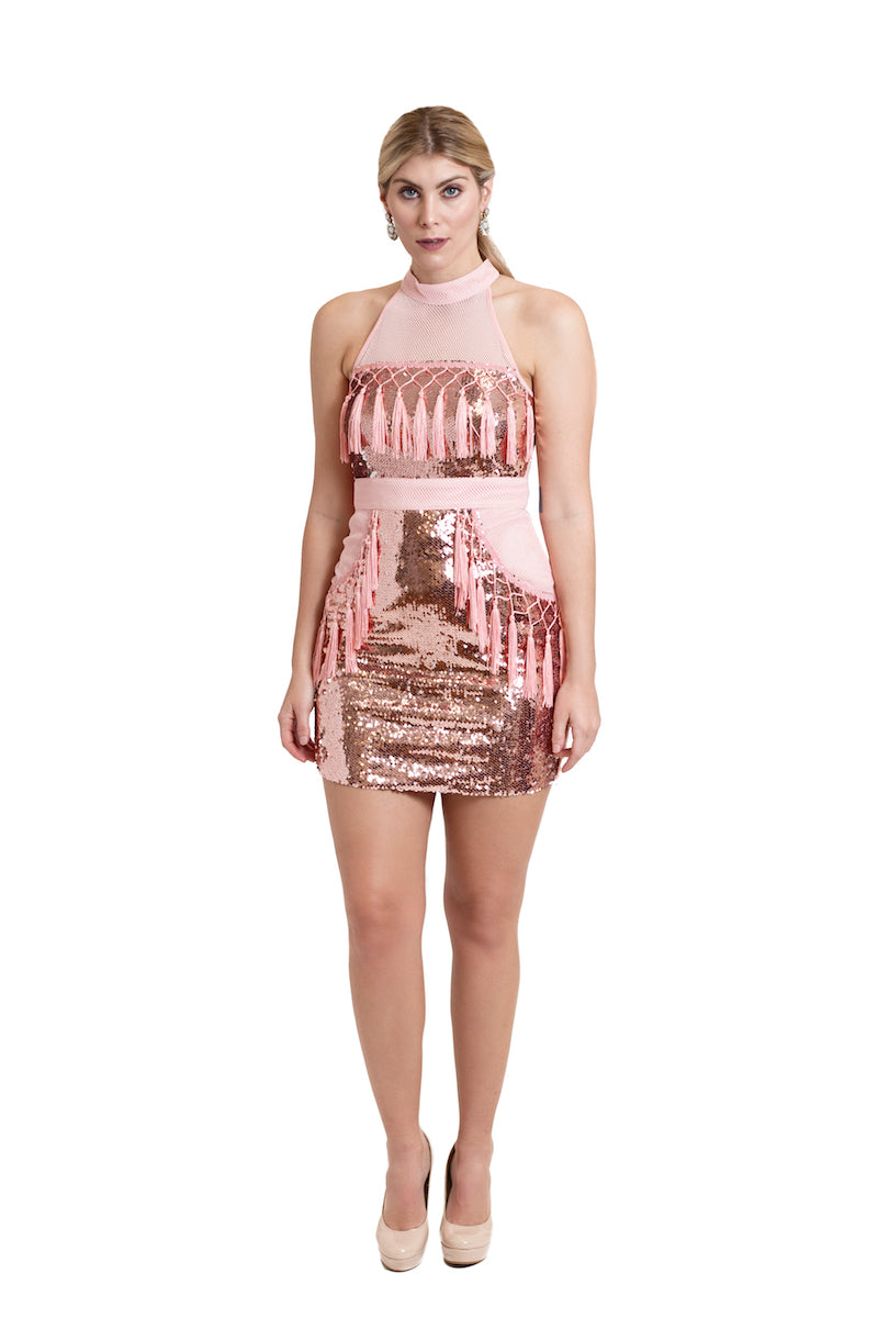 SEQUIN PARTY DRESS