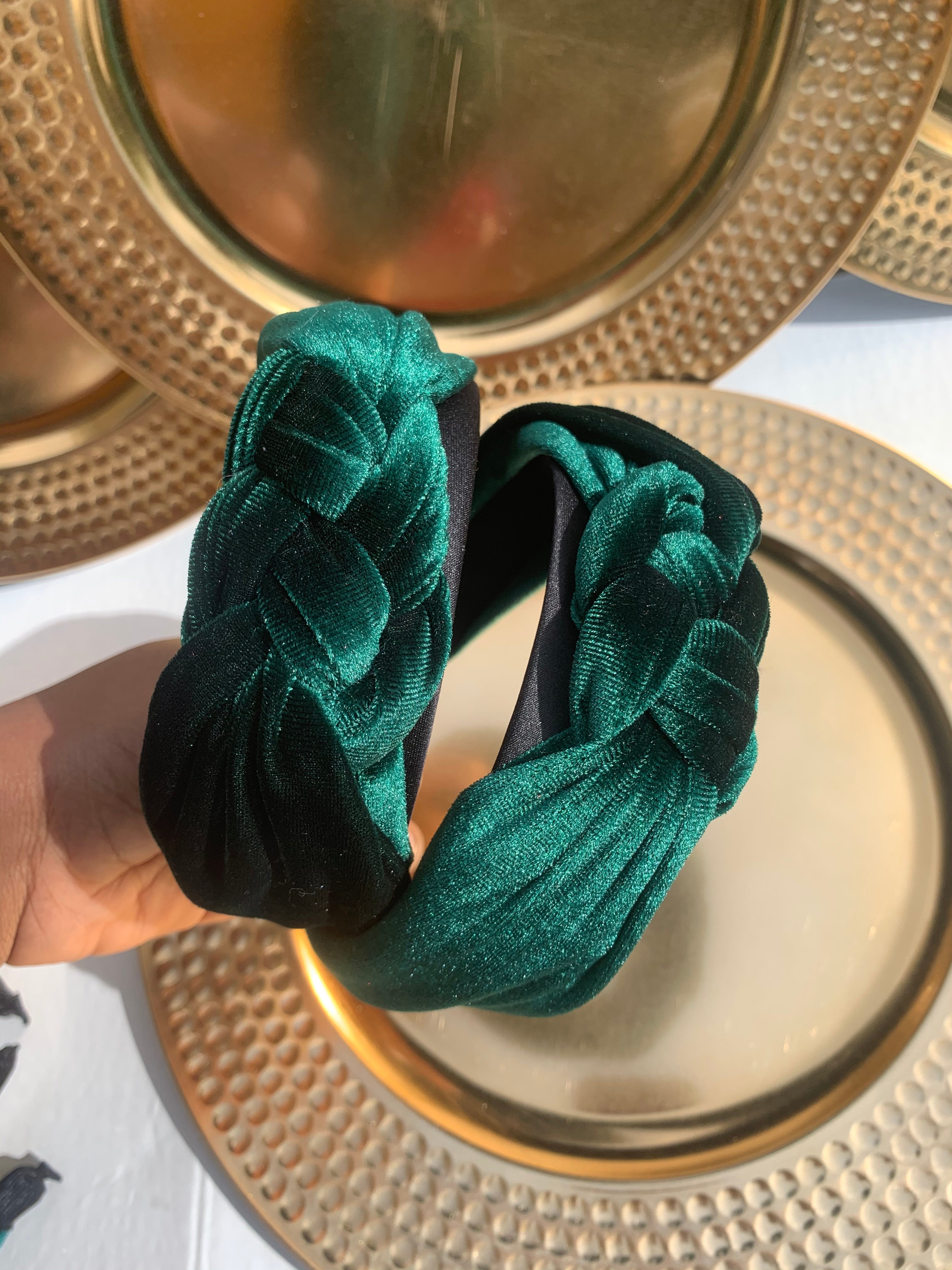 Holiday Looks. 4 pieces set:  3 headband 1 pair of earring