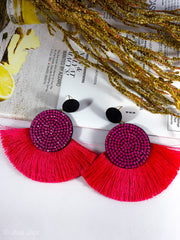 Boho Bohemian Tassel Drop Earrings