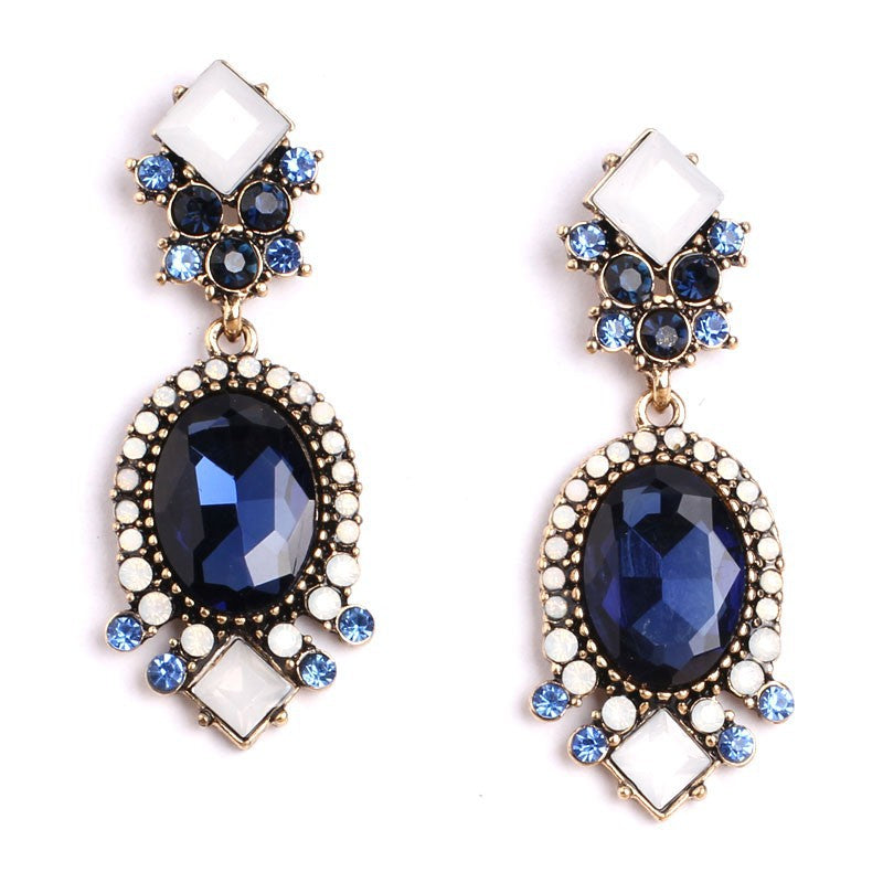 Fashion Earring color blue