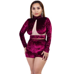 Salsa Set - Burgundy